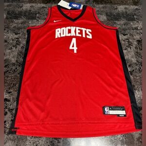 Nike Jalen Green Youth Swingman Jersey Red, Houston Rockets #4, Sizes XL (18-20)